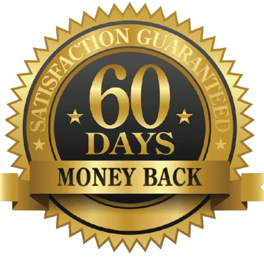 60 days Money Back Guarantee